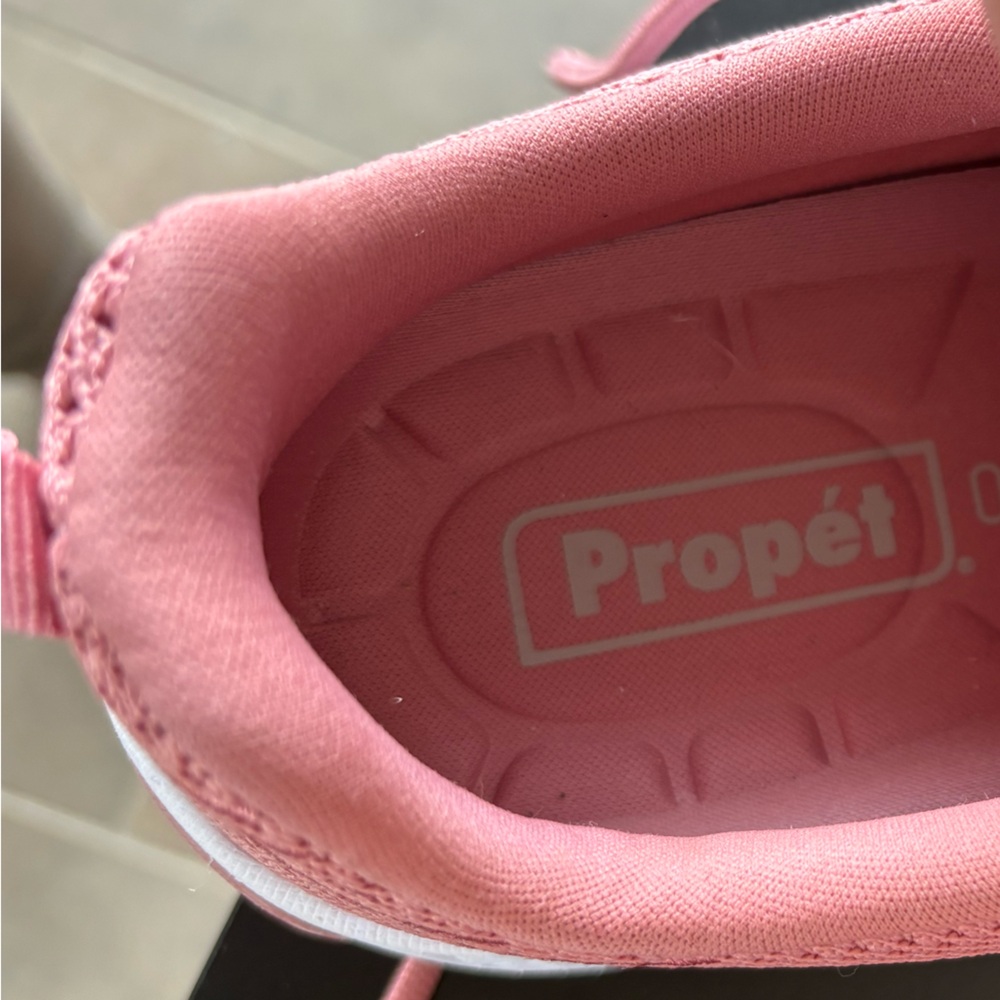 Propet Dark Pink Ortholite Tour Knit Sneakers Size 9.5 Wide - Picture 7 of 11